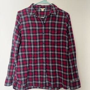 Woolrich Red and Blue Plaid Shirt